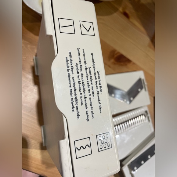 Food processor / 4 blades cutting / standing slider stainless steel - Picture 2 of 4